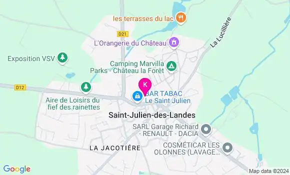 Localisation Antoine Rufino