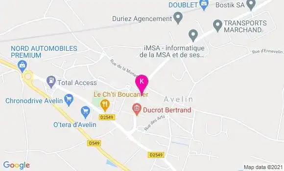Localisation Corinne Deprez