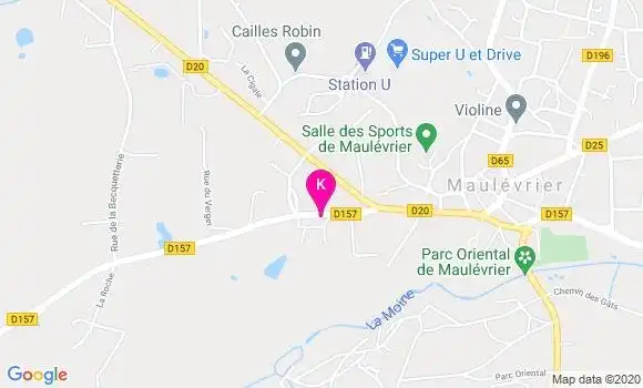 Localisation Brice Benetreau