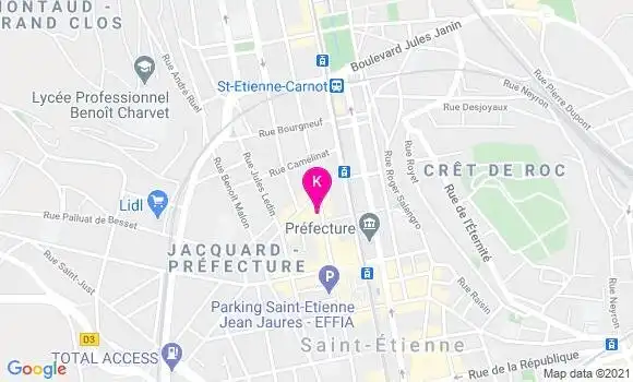 Localisation Fabrice La Greca
