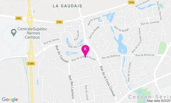 Localisation Laurence Abily
