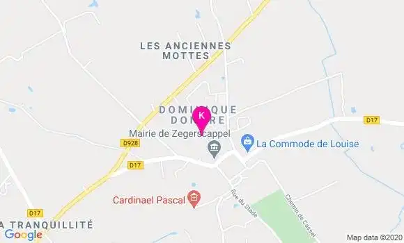 Localisation Aline Marcq Denys