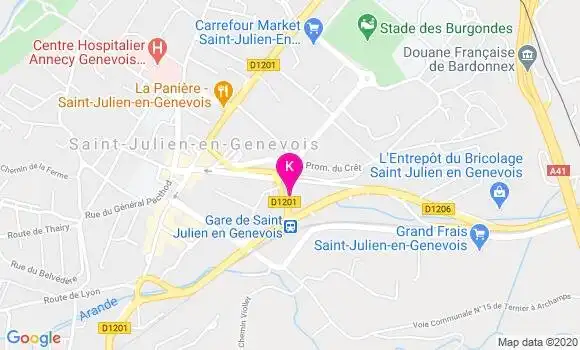 Localisation Sylvain Noury