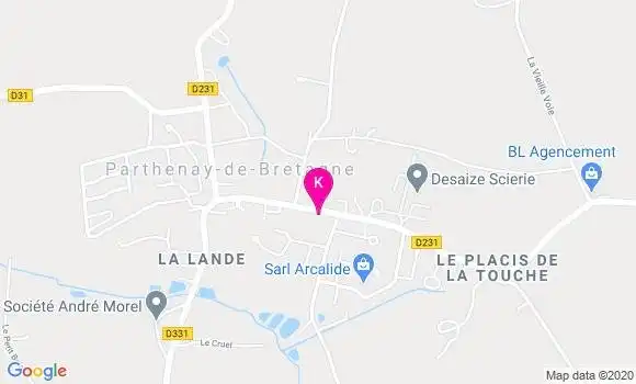 Localisation Cecile Courtois