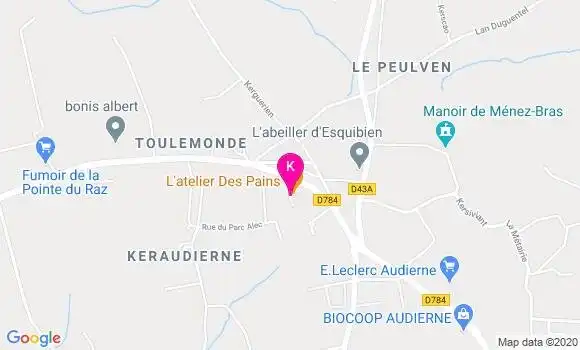 Localisation Charlene Nicot