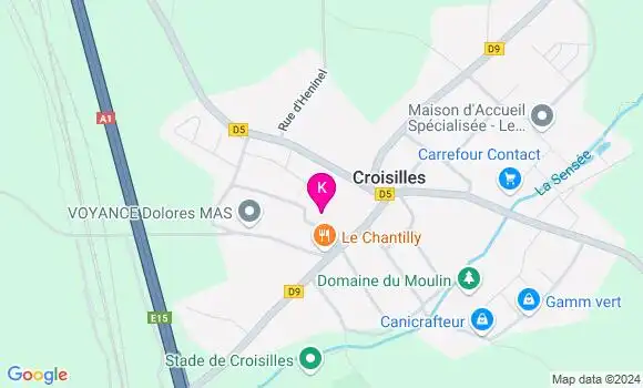 Localisation Clara Desongnis