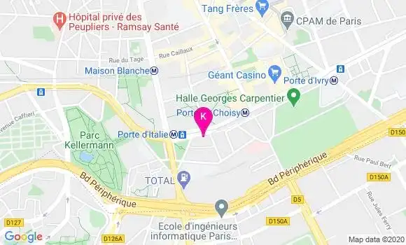Localisation Charles Evrenian