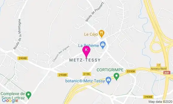 Localisation Yohann Farges