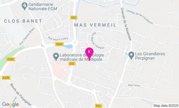 Localisation Flavien Pajot