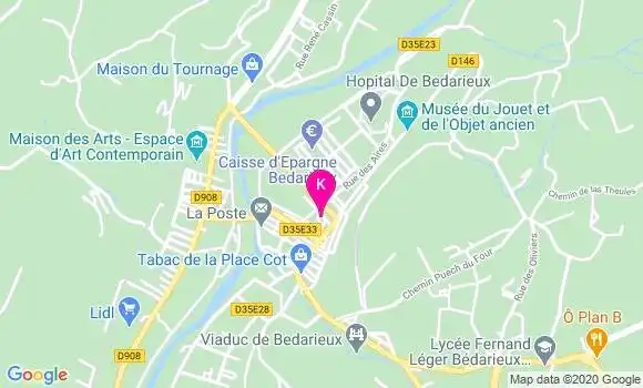 Localisation Julien Calas