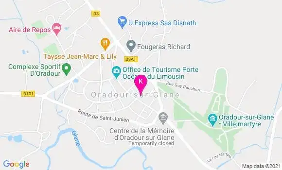 Localisation Nicolas Pecout