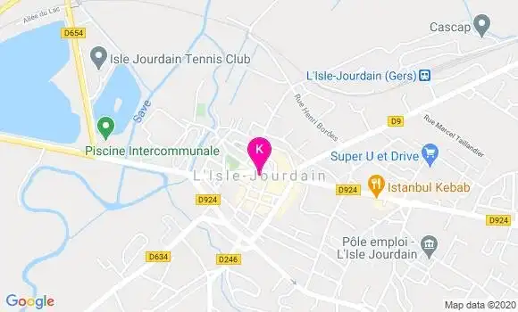 Localisation Audrey Nicot