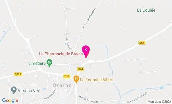 Localisation Lucie Begnard