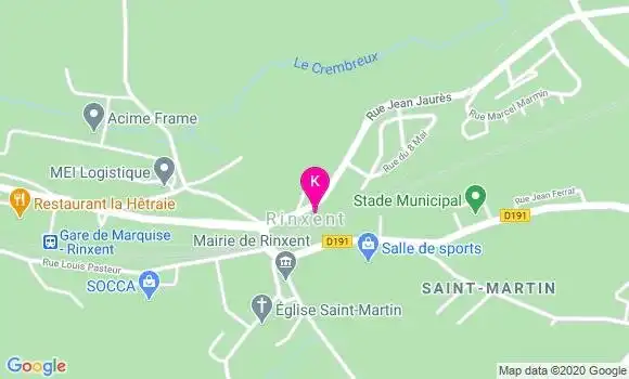 Localisation Baptiste Lavie