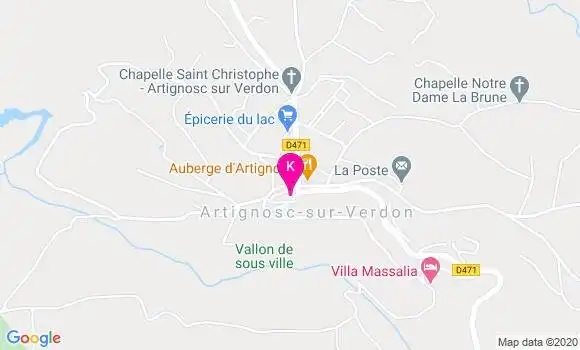 Localisation Guenael Debeda