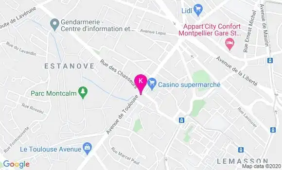 Localisation Marie Morillo