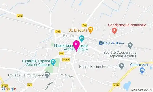 Localisation Eric Gallet