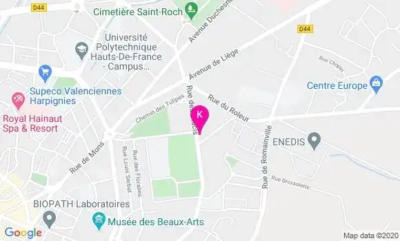 Localisation Fanny Pinsard