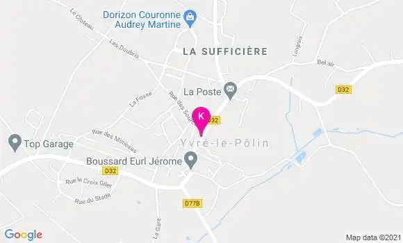 Localisation Jeremie Bouttier