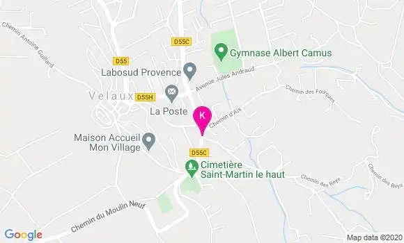 Localisation Fanny Anfosso
