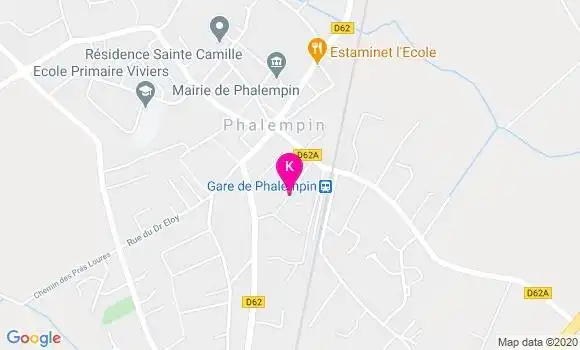 Localisation Anne Charlotte Dhaene