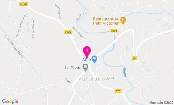 Localisation Nicolas Brunet