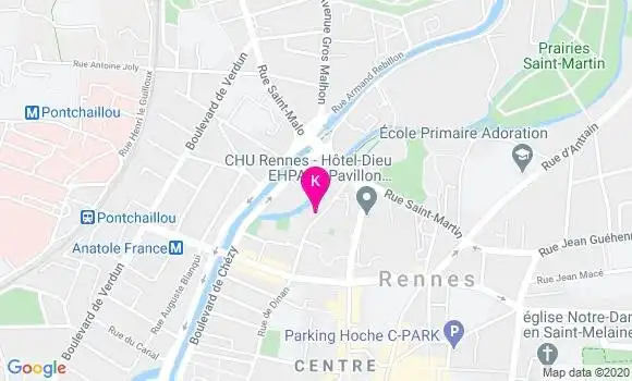 Localisation Thomas Peron