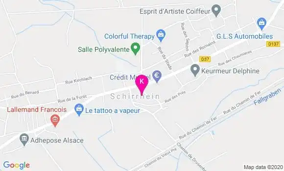 Localisation Laetitia Schimmer