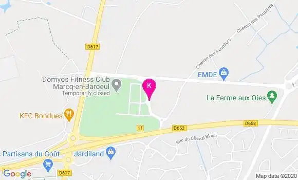 Localisation Corinne Samyn Duflos