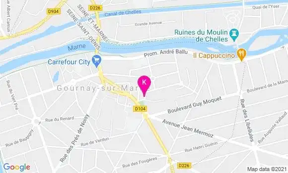 Localisation Fabienne Verschueren