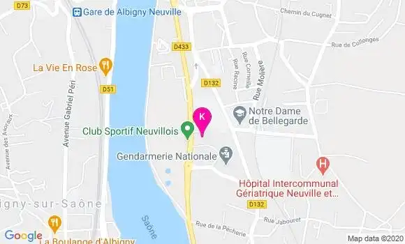 Localisation Rene Riffard