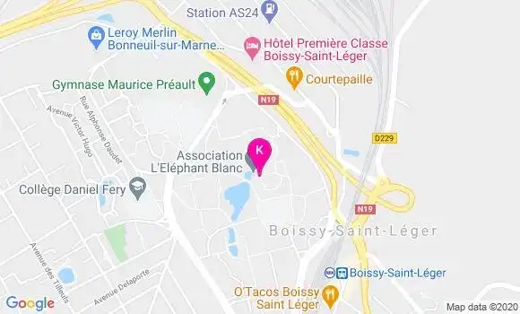 Localisation Muriel Ferry