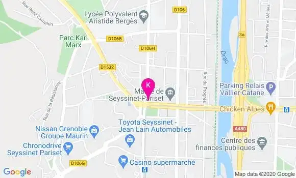Localisation Sebastien Fontana