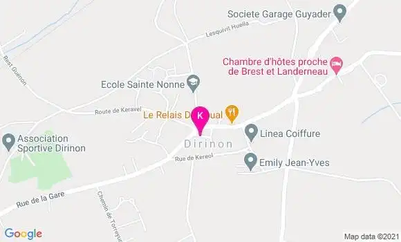 Localisation Fanny Allard Latour