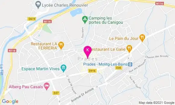 Localisation Ines Boussandel