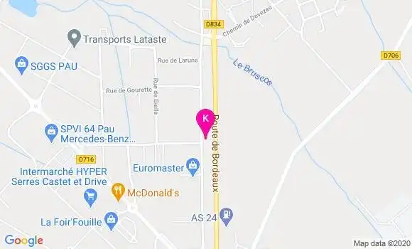Localisation Yann Da Costa