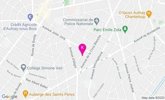 Localisation Amelie Machado