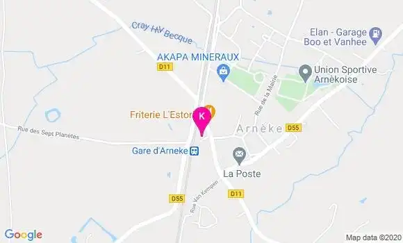 Localisation Emilie Hermand