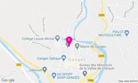 Localisation Magali Martin