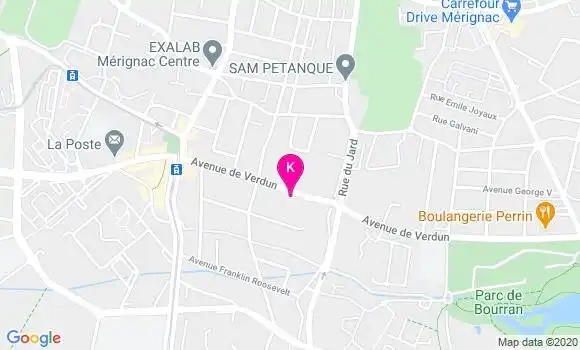 Localisation Anne Marie Bret