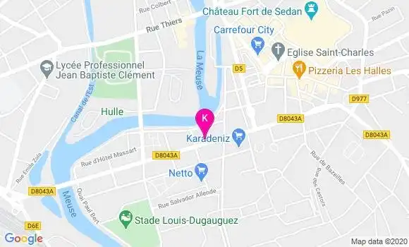 Localisation Cyrielle Sery