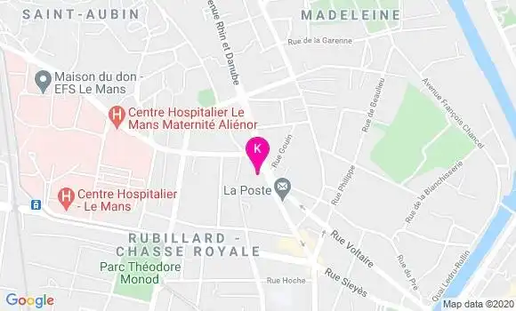 Localisation Jacques Barau