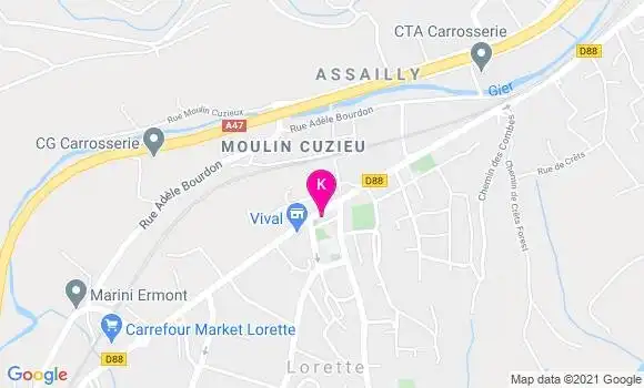 Localisation Maxime Berger