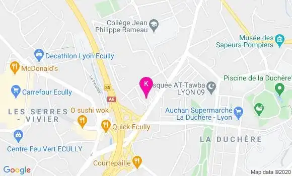Localisation Benjamin Turc