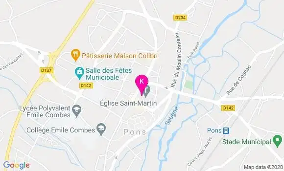 Localisation Marie Recoules