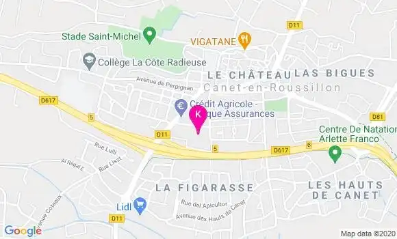 Localisation Chantal Nivarlet