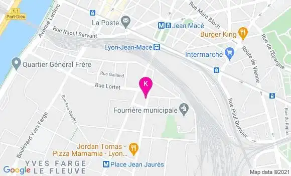 Localisation Hacene Kchiouch