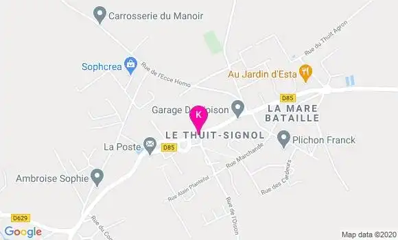 Localisation Lucie Huet
