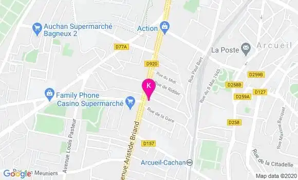 Localisation Corine Claude Masson