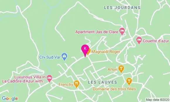 Localisation Baptiste Reynaud